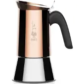 Bialetti Venus espressokokare 2 koppar / mokabryggare i rostfritt stål för spishäll