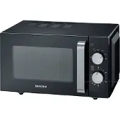 Severin MW 7761 Mikrovågsugn Svart, Rostfritt stål 800 W