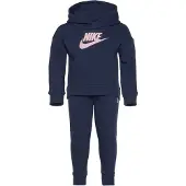 Nike Sweatset - Hoodie/Sweatpants - Midnight Marinblå - - 12 mån - Sweatset