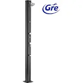 Gre Pools Aluminium Rund Solvattendusch 32l