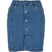 Urban Classics Kjol blå denim