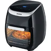 Severin FR 2446 Fritös 11 l 2000 W Varmluftsfunktion, Överhettningsskydd Svart/Silver