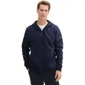 Tom Tailor Printed Sweatshirt Med Dragkedja