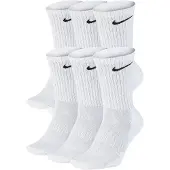 Nike 6-Pack Strumpor, vit