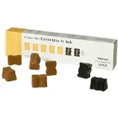 Xerox 016190501 gul ColorStix x5 + svart ColorStix x2 (original)