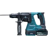 Makita DHR243RTJ SDS-Plus-Kombihammare batteri 18 V 5 Ah Li-Ion