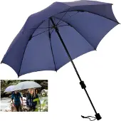 Euroschirm - Små tillbehör trekking - Swing Handsfree Navy för Unisex - Marinblå