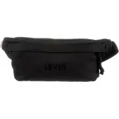Levi's Magväska 'Headline Logo Small Banana Sling Bag' röd / svart
