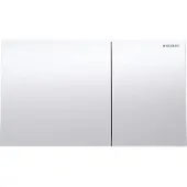 Geberit Sigma70 manöverplatta, borstat rostfritt stål