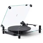 Transparent Turntable Black