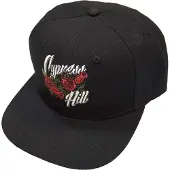 Ginza.se Cypress Hill: Unisex Snapback Cap/Roses Logo (Black)