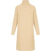 Kraimod Stickad klänning beige