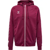 Hummel Move Grid Cotton Sweatshirt Med Dragkedja