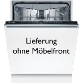 Bosch SMV2HVX02E - Diskmaskin - Svart, Rostfritt stål