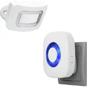 Pentatech Rörelsedetektor FD25 Vit Set 82 dB 34112