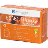 Dermoscent Essential 6 Spot On 10-20kg Kosttillskott För Hund 4 Enheter