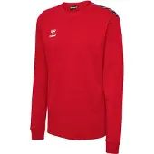 Hummel Sport sweatshirt 'Authentic' röd / svart / vit
