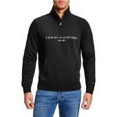 Tommy Hilfiger Logo Fleece Quarter Zip Sweatshirt