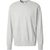 Levi's Sweatshirt 'Authentic Crewneck Sweatshirt' ljusgrå