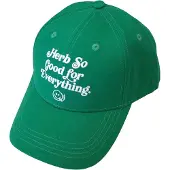 Ginza.se Bob Marley: Unisex Baseball Cap/Herb So Good (Green)