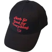 Ginza.se Bob Marley: Unisex Baseball Cap/Herb So Good (Black)