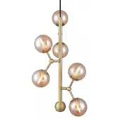 Halo Design Taklampa , Guld / mässing, Matsal, Metall