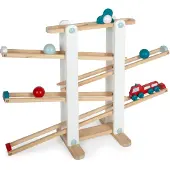 Small Foot kulbana med bollar, bil och spinner