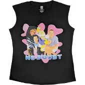 Ginza.se No Doubt: Ladies Tank T-Shirt/Horns (Black) (Small)