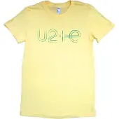Ginza.se U2: Ladies T-Shirt/Brazil Logo Babydoll (Yellow) (Ex-Tour) (X-Large)