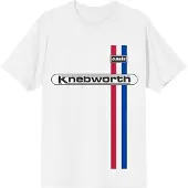 Ginza.se Oasis: Unisex T-Shirt/Knebworth Vertical Stripe (White) (Small)
