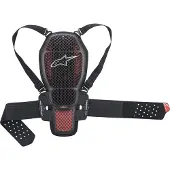 Alpinestars Nucleon KR-1 Cell Ryggskydd Svart/Röd S Unisex sort