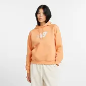 New Balance Sport Logo Tröja Med Huva