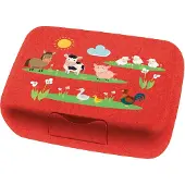 Koziol 1425676, Lunchlåda, Barn, Röd, Bild, Rektangulär, Pojke/flicka