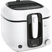Tefal Super Uno FR3140, Fritös, 1,3 kg, 2,2 l, Kol, Vit, Knappar