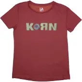 Ginza.se Korn: Ladies T-Shirt/Doll Issues (Red) (Back Print) (X-Large)
