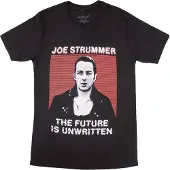 Ginza.se Joe Strummer: Unisex T-Shirt/The Future Is Unwritten (Black) (Large)