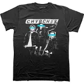Ginza.se Chvrches: Unisex T-Shirt/Cut Photo (Black) (Small)