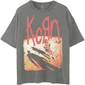 Ginza.se Korn: Unisex T-Shirt/Shadow Playground (Charcoal Grey) (X-Large)