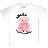 Ginza.se Idles: Unisex T-Shirt/Proper Hardcore (White) (X-Large)