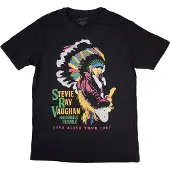 Ginza.se Stevie Ray Vaughan: Unisex T-Shirt/Double Trouble (Black) (Large)
