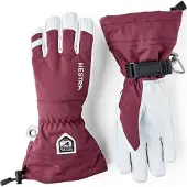 Hestra Army Leather Heli Ski 5-finger Bordeaux