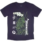 Ginza.se Linkin Park: Unisex T-Shirt/Reanimation Robot Sketch (Navy Blue) (X-Large)