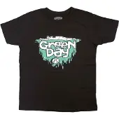 Ginza.se Green Day: Unisex T-Shirt/Sad Smiley (Black) (Small)