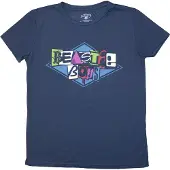 Ginza.se The Beastie Boys: Ladies T-Shirt/Multicolour Logo (Denim Blue) (Small)