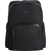 Calvin Klein Svart Polyester Herrryggsäck