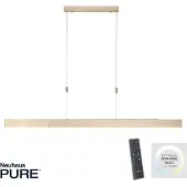 Paul Neuhaus Taklampa , Moto, dimbara, Guld / mässing, Vardagsrum, Metall, Modern