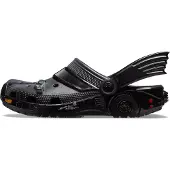 Crocs Träskor 'Batmobile' gul / röd / svart