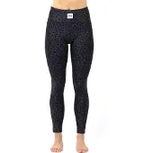 Eivy - Underställ dam - Pocket Tights Black Leopard för Unisex - Storlek L - Svart