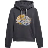 Superdry Tokyo Vl Graphic Huvtröja