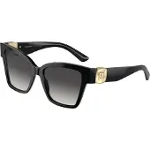 Dolce&Gabbana Square Dam Svart Grå Gradient DG4470